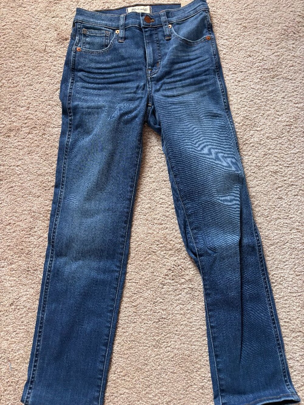 Madewell Mid-Rise Stovepipe Jeans